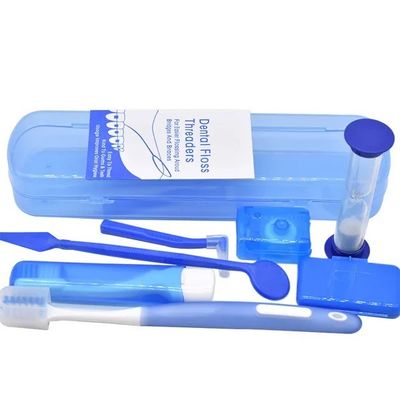 8 In 1 Dental Orthodontic Instrument Plastic Kit For Oral Hygiene Maintenance