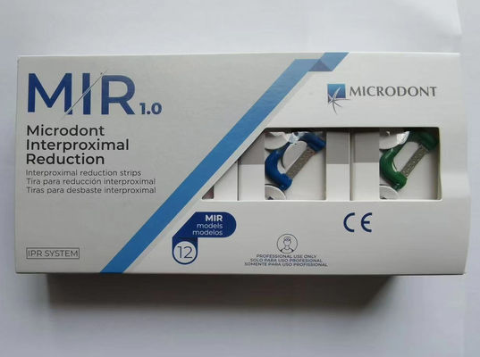 Microdont Dental Orthodontic Enamel IPR Automatic Interproximal Reduction Strips 0.05/0.1/0.2/0.3/0.4/0.5mm