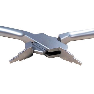 Dental Geaw Step Plier Orthodontics RMO Forceps With Vertical Loop 1MM 2MM 3MM