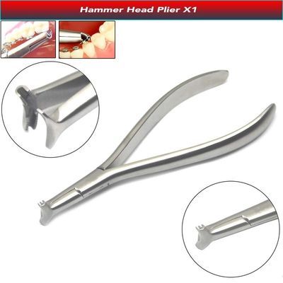 V Type Hammerhead Niti Cinch Back Pliers Orthodontics Dental Tools Instruments