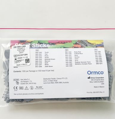 Ormco Orthodontic Elastics Power Elastomeric Rings Dental Ligatures Ties 640-1265