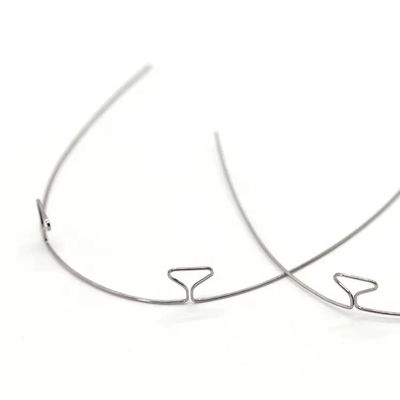 Orthodontic Stainless Steel Bull Braces Loop Wire For Teeth Alignment And Dental Retention