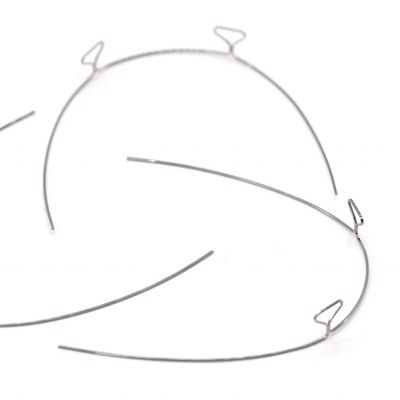 Orthodontic Stainless Steel Bull Braces Loop Wire For Teeth Alignment And Dental Retention