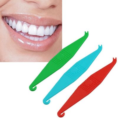Dental Elastic Orthodontic Rubber Bands Placers For Braces Disposable Plastic