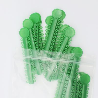 Multi Color Orthodontic Ligature Ties Elastic O Rings For Dental Treatment