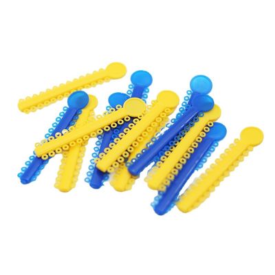 Multi Color Orthodontic Ligature Ties Elastic O Rings For Dental Treatment