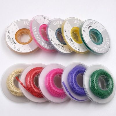 Dental Orthodontic Elastics Braces Power Chain For Teeth Straightening