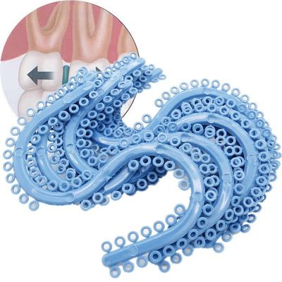 Dental Orthodontic Elastics Braces Power Chain For Teeth Straightening