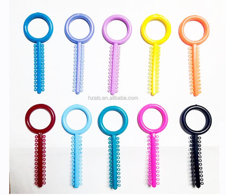 Colorful Dental Ortodoncia Braces Elastic Ligature Ties Sticks Elastomeric