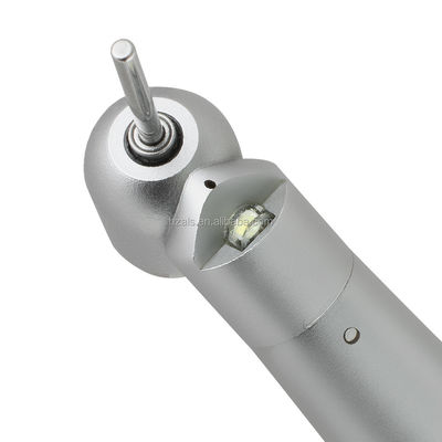 Air Turbine Airotor Dental Handpiece 45 Degree Fiber Optic LED With Ceramic Bearing