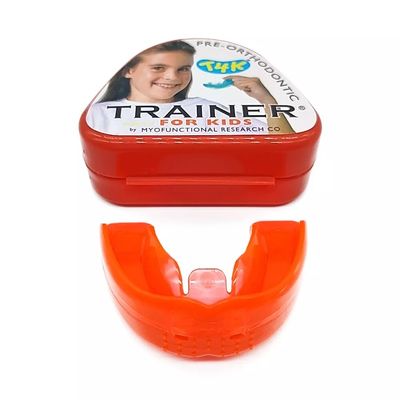 Orthodontic Teeth Alignment T4K Myofunctional Trainer Phase II Hard Red For 6-8 Years Kid
