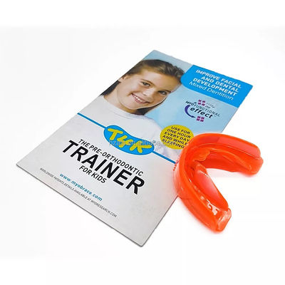 Orthodontic Teeth Alignment T4K Myofunctional Trainer Phase II Hard Red For 6-8 Years Kid