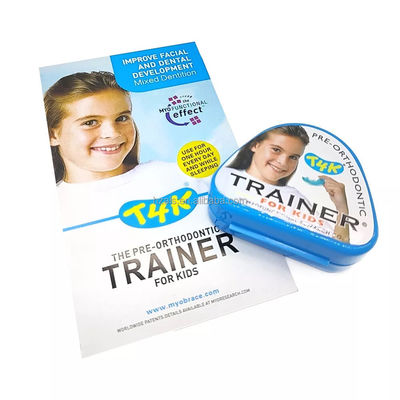 Orthodontic Teeth Alignment T4K Myofunctional Trainer Phase II Hard Red For 6-8 Years Kid
