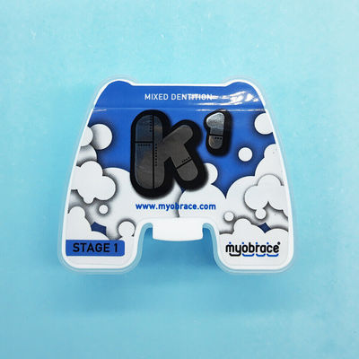 Blue Red MRC Dental Orthodontic Teeth Mouth Trainer Alignment Myobrace K1