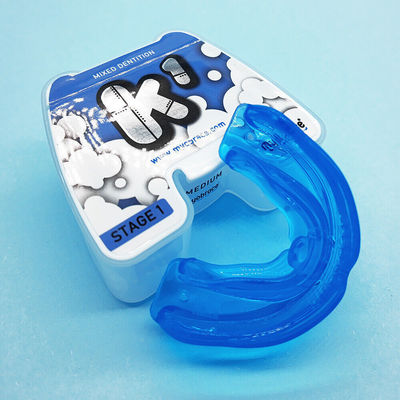 Blue Red MRC Dental Orthodontic Teeth Mouth Trainer Alignment Myobrace K1