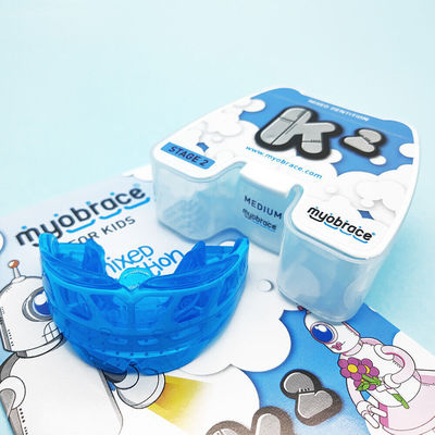 Orthodontic Teeth Myobrace Dark Blue Braces K2 Alignment Trainer Teeth For Overbite Correction