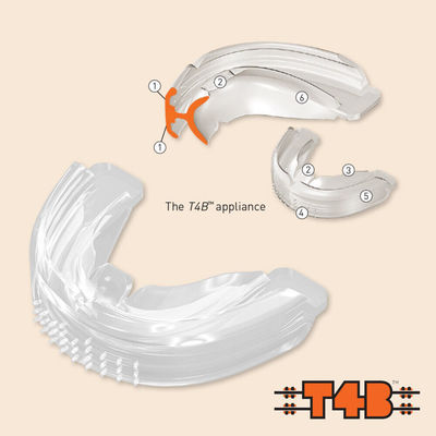 T4B Tooth Crowding Invisible Orthodontic Braces Maxillary Malformation Trainer For Adults