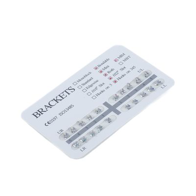 0.022/0.018 Slot Orthodontic Bracket Box Paper Pack