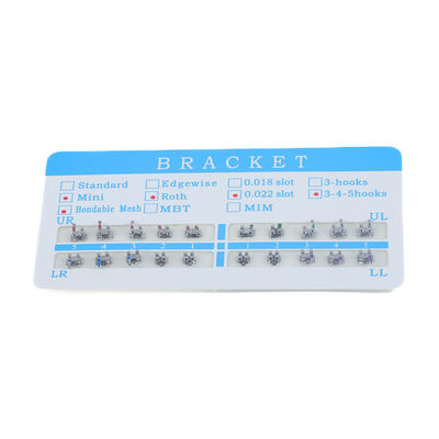 Orthodontist Metallic Orthodontic Bracket Dental Brace