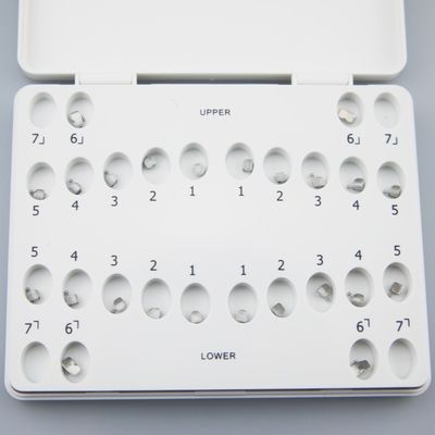 Manual Power Source Orthodontic Brace Bracket For Roth Prescription Treatment