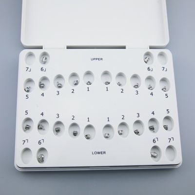 Manual Power Source Orthodontic Brace Bracket For Roth Prescription Treatment