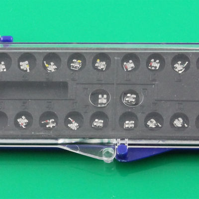 MIM Mini Roth Bracket 2G With Sandblast 0.022 0.018 Slot No Hook 3 WH 345 WH Orthodontic Bracket