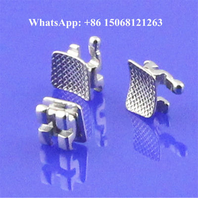 MIM Mini Roth Bracket 2G With Sandblast 0.022 0.018 Slot No Hook 3 WH 345 WH Orthodontic Bracket