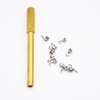 Stop Locks With Hook 5.7mm/3.3mm Orthodontic 20pcs (10L+10R) Stainless Steel Pack