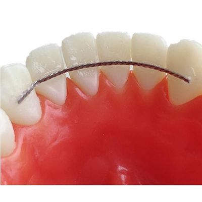 Retainer Wire - Durable Orthodontic Supplies (0.010×0.028×6 Inch) | Precision Ortho Accessories for Dental Retention W0.7mm H0.25mm L150mm