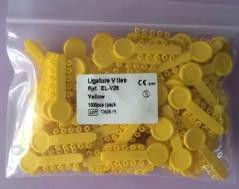 Orthodontic Supplies V Slot Ligature Tie Non Slip Orthodontic Products Durable Ortho Accessories for Bracket Systems