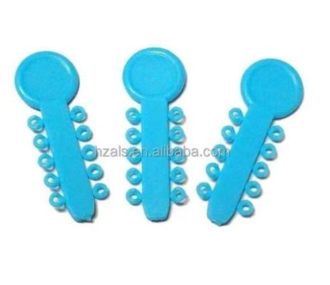 Orthodontic Supplies V Slot Ligature Tie Non Slip Orthodontic Products Durable Ortho Accessories for Bracket Systems
