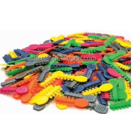 Orthodontic Supplies V Slot Ligature Tie Non Slip Orthodontic Products Durable Ortho Accessories for Bracket Systems