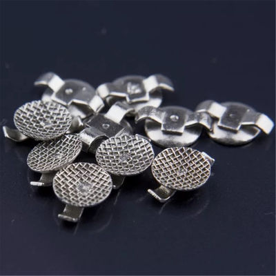 Round Bondable Lingual Button  W/ Small Cleat Mesh Base