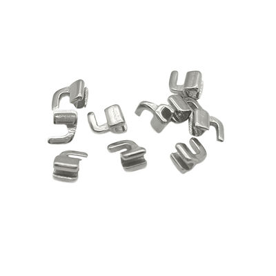 Crimpable Hook with 90 Degree Bending Left Right 10x1 Orthodontic Tool