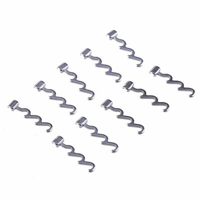 Multiple Crimpable Hook Left Right 7mm(Common) 4.5 5.3mm Orthodontic Hooks   Stainless Steel 10*1 Pack