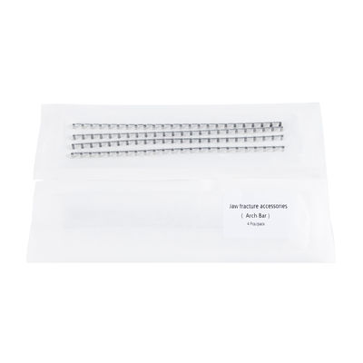 Adjustable Jaw Fracture Arch Bar Kit Stainless Steel Dental Fixation System With Interdental Wires