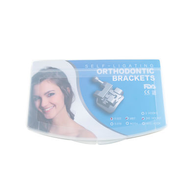 Premium Passive Self Ligating Roth MBT Bracket 0.022 3 WH 345 WH Ortho Brackets