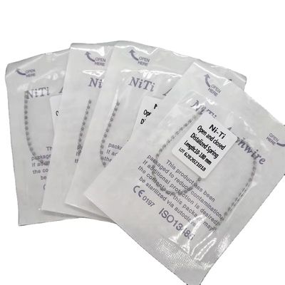 Niti Distalizing Spring Orthodontic Dental Archwire 0.010 0.012 Inch 180mm Nickel Titanium Molar Distalization Spring