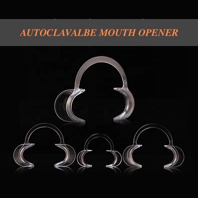 C Type Cheek Retractor Clear Blue Dental Orthodontic Tool