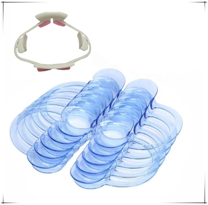 C Type Cheek Retractor Clear Blue Dental Orthodontic Tool