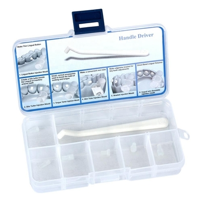 Mini Orthodontic Injection Mould for Lingual Buttons and Brackets