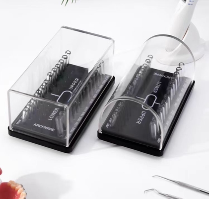 Orthodontic Arch Wire Display Box for Round and Rectangular Wires