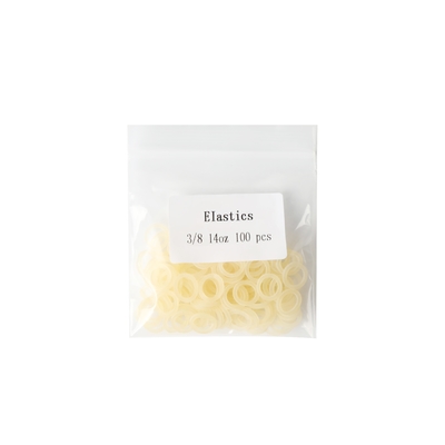 Orthodontic O Ring Elastics 1/8 to 3/8 Size 3.5-6.5 OZ Tension