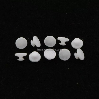Ceramic Lingual Buttons 10pcs Pack Round or Rectangular