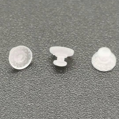 Ceramic Resin Clear Buttons Round 10 pcs per Pack Orthodontic Aesthetic Lingual Buttons