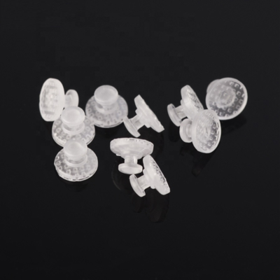 Ceramic Resin Clear Buttons Round 10 pcs per Pack Orthodontic Aesthetic Lingual Buttons