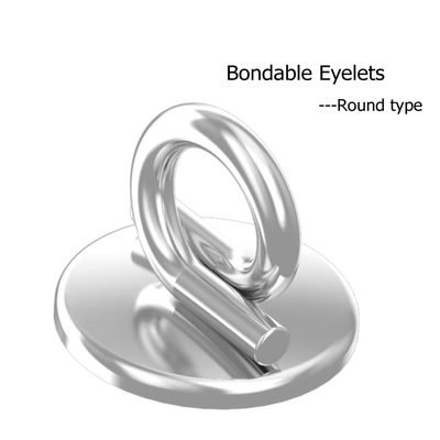 Direct Bond Eyelet Round 10 pcs pk Orthodontic Bonding Eyelets for Braces