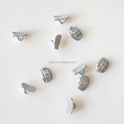 Direct Bond Eyelet Orthodontic Attachment Oval 10 pcs Medical Grade Steel