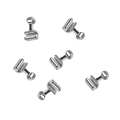 Medical Grade Sliding Ball Crimpable Hook Orthodontic Supply 10 Pcs/Pk in Multiple Sizes
