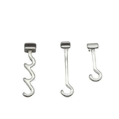 Sliding Crimpable Hook for Orthodontics with 5.4mm Common 2.1mm and 3.1mm Sizes in Left and Right Configurations